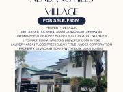 Alabang Hills Village 3br unfurnished for sale