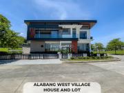 ALABANG WEST VILLAGE HOUSE AND LOT