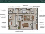 Alameda Tatuapé by Diálogo 25m 36m 56m 67m 83m 97m 100m 147m