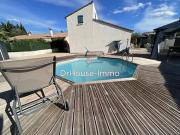 Alès 30100 Achat / Vente maison 4 pièces t4 piscine terrasse