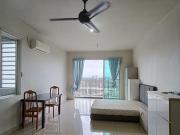 Aliff Avenue Tampoi Studio High Floor Fully Furnished 1CP