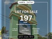 ALL IN Cash price 197 sqm Greenwoods Executive Village...