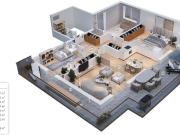 alleinherrschendes Penthouse im 3 Fam.haus! ruhige...