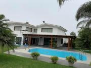 Alq. La Molina casa: 4D 5B 6C Terraza/Jardin/Piscina...