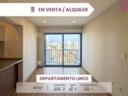 ALQUIER y/o VENTA LINCE Flat 67m2 3 Dormitorios