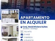 ALQUILA APARTAMENTO RIVIERA SUITES BARCELONA VE15 0145RS...