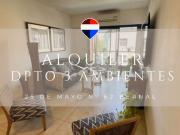 ALQUILE DPTO 3 AMBIENTES COCHERA BERNAL CENTRO