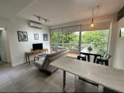 Alquiler 2 Ambientes con balcón amueblado y equipado...