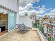 ALQUILER 2 AMBIENTES AMOBLADO BELGRANO CON TERRAZA