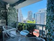 ALQUILER 2 AMBIENTES CON MUEBLES EN PALERMO CHICO CON PILETA