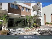 ALQUILER 3 AMB BALCON COCHERA QUILMES CENTRO