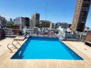 ALQUILER AMBIENTE Y MEDIO EN L CON PISCINA Y SOLARIUM....