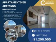 ALQUILER APARTAMENTO TORRE MILN, BARRIO EL MARIANITO