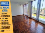 Alquiler Condominio ALAMEDA de LA MOLINA Departamento de...