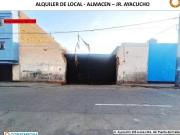 ALQUILER DE LOCAL ALMACEN – JR. AYACUCHO CALLAO