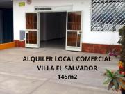 ALQUILER DE LOCAL COMERCIAL VILLA EL SALVADOR 160m2