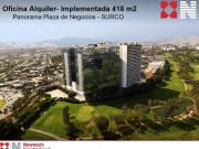 Alquiler de Oficina en Santiago De Surco