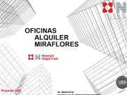 Alquiler De Oficinas en Miraflores 470m2