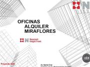 Alquiler De Oficinas en Miraflores 635m2