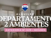 ALQUILER DEPARTAMENTO 2 AMB. QUILMES OESTE