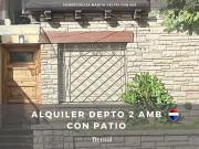 ALQUILER DEPARTAMENTO 2 AMBIENTES BERNAL CENTRO
