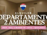 ALQUILER DEPARTAMENTO 2 AMBIENTES QUILMES OESTE
