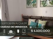 Alquiler Departamento Amoblado en el KM 0 de Mendoza · 2...
