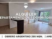 ALQUILER DEPARTAMENTO DE 1 DORMITORIO NEUQUEN