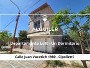 ALQUILER DEPARTAMENTO LOFT CIPOLLETTI