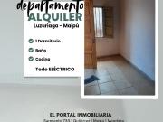 ALQUILER Departamento Luzuriaga, Maipú