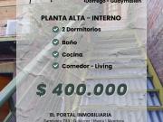 ALQUILER Departamento semiamoblado DORREGO