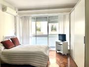 ALQUILER DEPTO MONOAMBIENTE CON BALCON EN RECOLETA