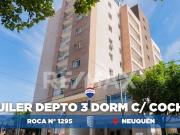 ALQUILER DEPTO TRES DORM EN CENTRO OESTE NEUQUEN
