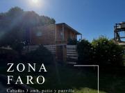 ALQUILER ESTUDIANTE Cabaña 3 amb, patio, parrilla Zona...