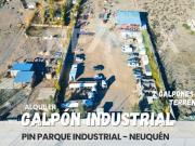 ALQUILER GALPON EN PARQUE INDUSTRIAL NQN