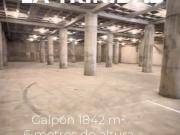 Alquiler Galpon La Trinidad 1.842 m2 6 metros de altura