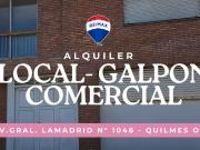 ALQUILER LOCAL GALPON USO COMERCIAL QUILMES
