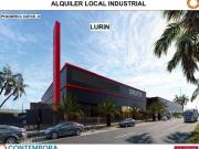 ALQUILER LOCAL INDUSTRIAL /ALMACEN KM. 30 PAN. SUR LURIN...
