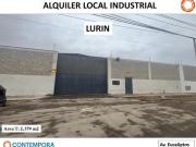 ALQUILER LOCAL INDUSTRIAL EUCALIPTOS LURIN 2,379 M2