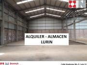 ALQUILER LOCAL INDUSTRIAL LURIN 2,600 M2