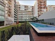 Alquiler monoambiente dividido amoblado con amenities en...