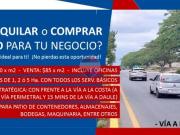 Alquiler o Venta de Terreno Via a la Costa