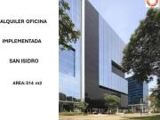 ALQUILER OFICINA AMOBLADA 514 M2 CENTRO FINANCIERO SAN...