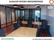 ALQUILER OFICINA AMOBLADA E IMPLEMENTADA CALLE ORQUIDEAS...