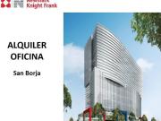 ALQUILER OFICINA IMPLEMENTADA Y AMOBLADA SAN BORJA 465 M2
