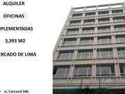 ALQUILER OFICINAS IMPLEMENTADA JR.CAMANA CERCADO DE LIMA...