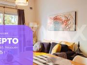 ALQUILER TEMPORAL DEPTO 1 DORMITORIO AMOBLADO