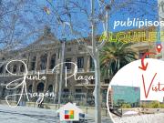 Alquiler temporal piso con terraza en Plaza Aragón Zaragoza