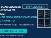 ALQUILERES DE LOCALES COMERCIALES CORPORATIVOS 5–10 AÑOS...