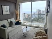 Alquilo Dpto. amoblado en piso 17 con vista panorámica